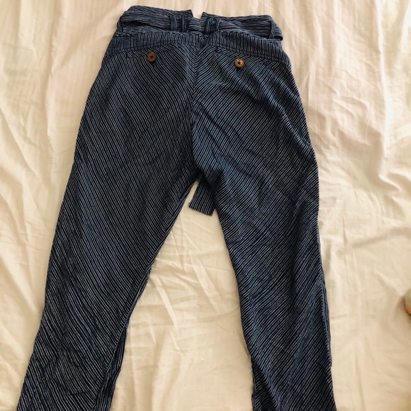 Free People Cropped Striped Pants 0 - Picture 6 of 6
